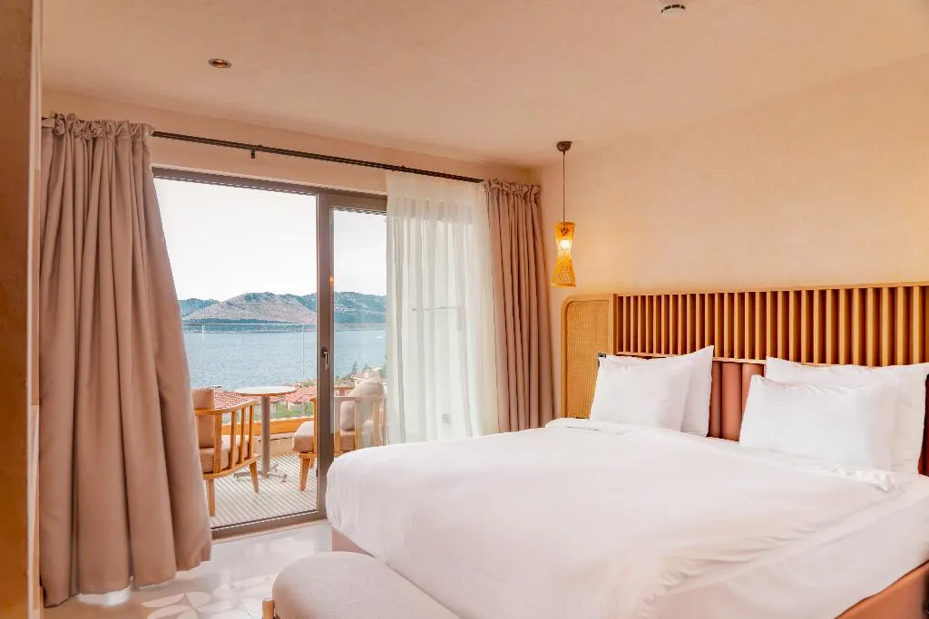 DOUBLE DELUXE SEA VIEW Room, Novva Hotels,Kaş, Dalaman