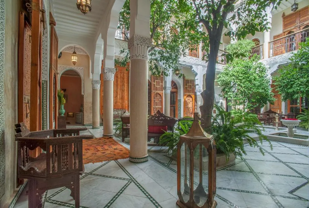 Terrace, Riad Laurence Olivier, Marrakech