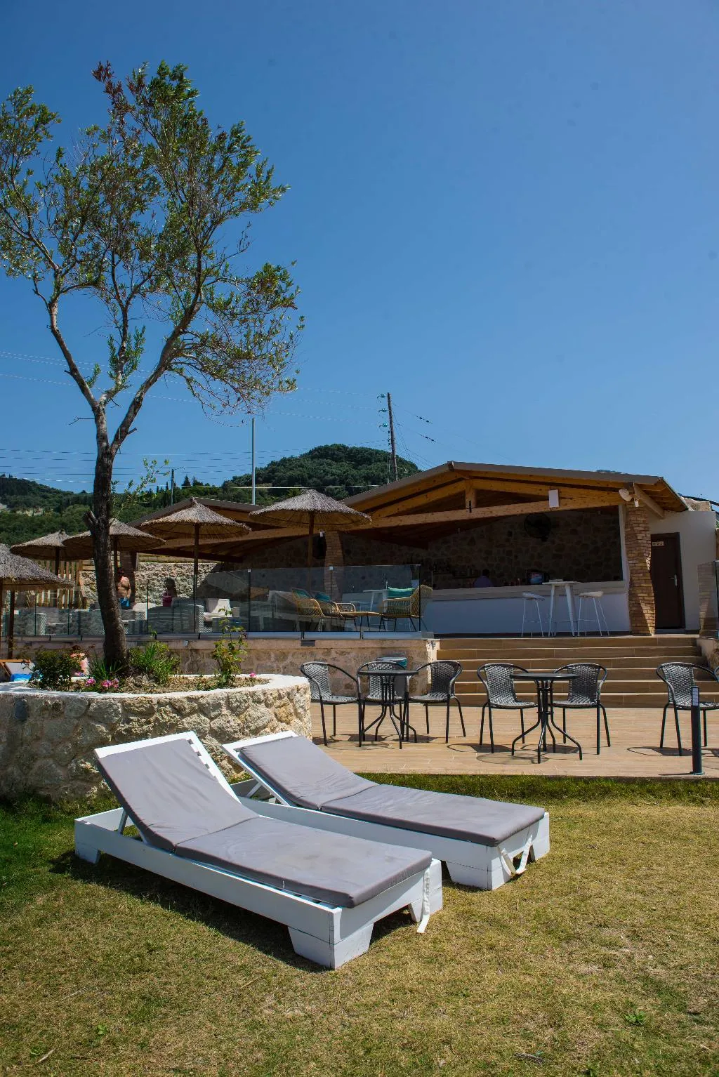 Terrace, Brilliant Holiday Resort, Corfu
