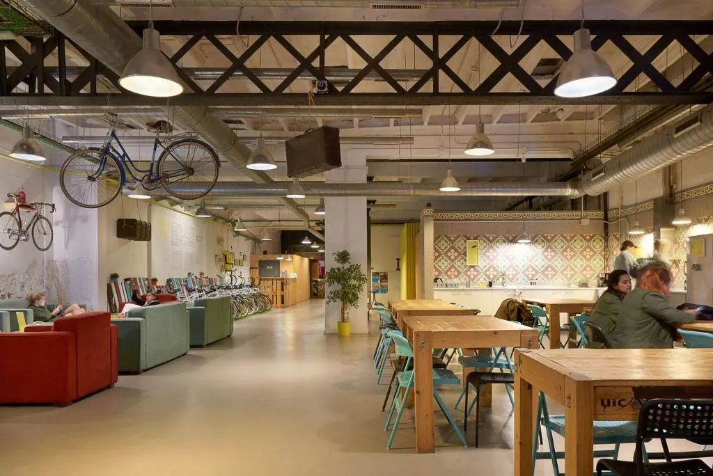 Lobby, Barcelona Bed&Bike - Hostel, Barcelona