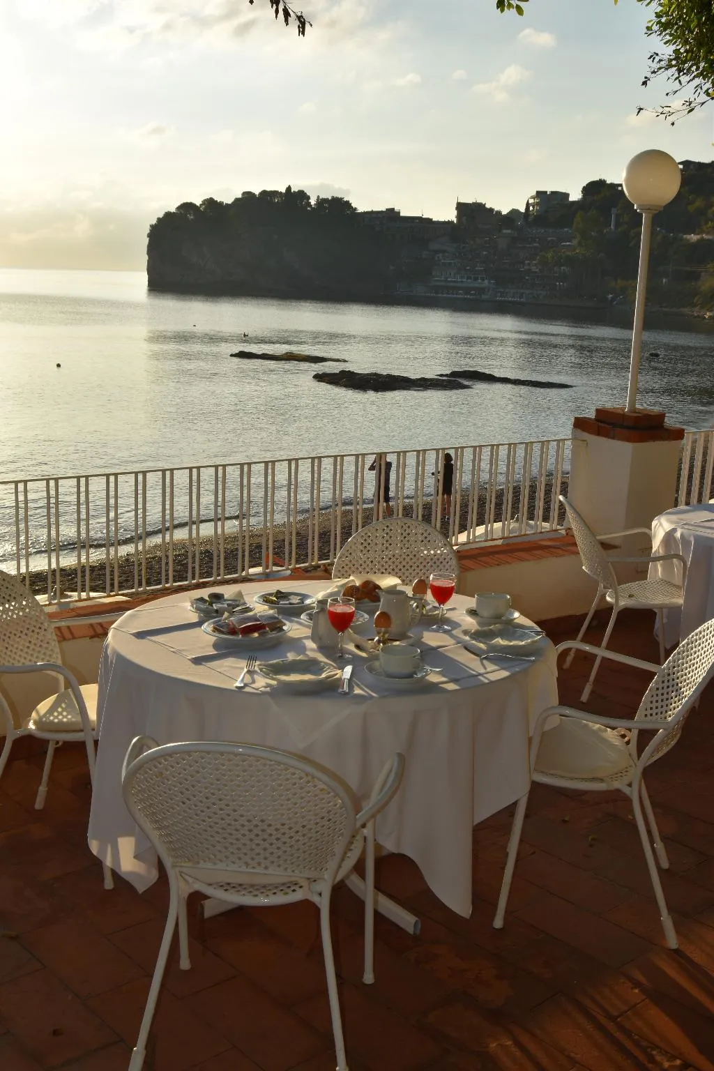 Restaurant, Lido Mediterranee, Taormina