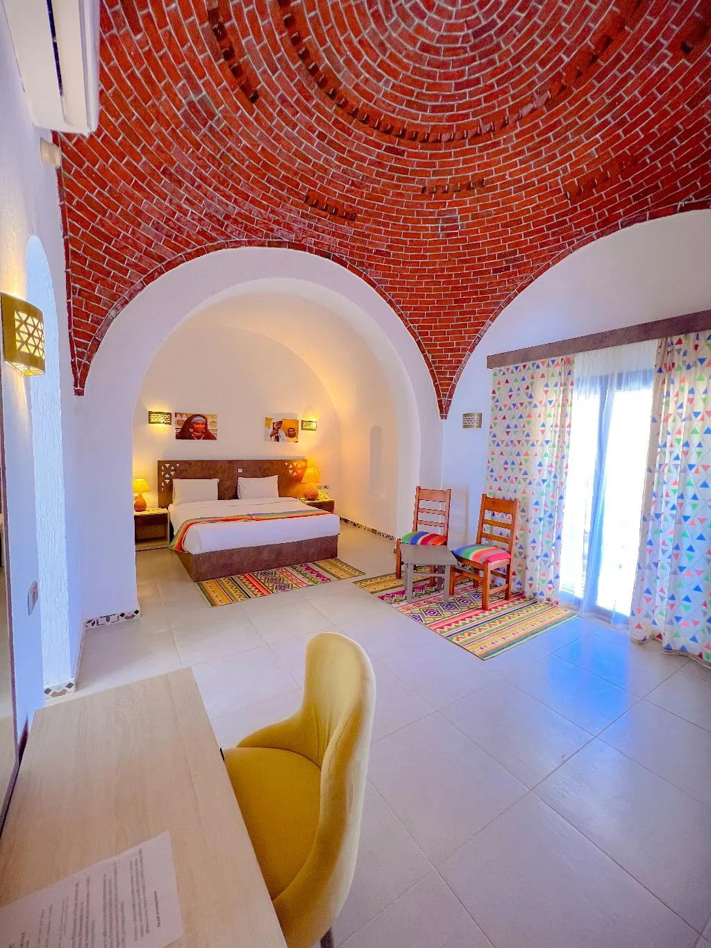 DOUBLE SEA VIEW Room, Beach Safari - Nubian Resort Marsa Alam, Red Sea Riviera