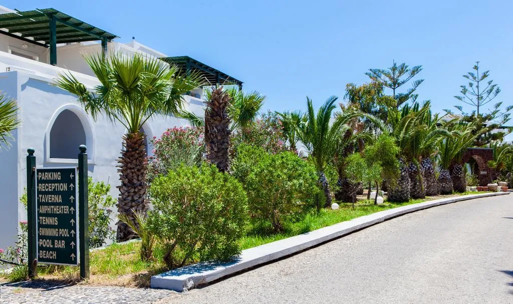 General view, Okeanis Beach Hotel, Santorini