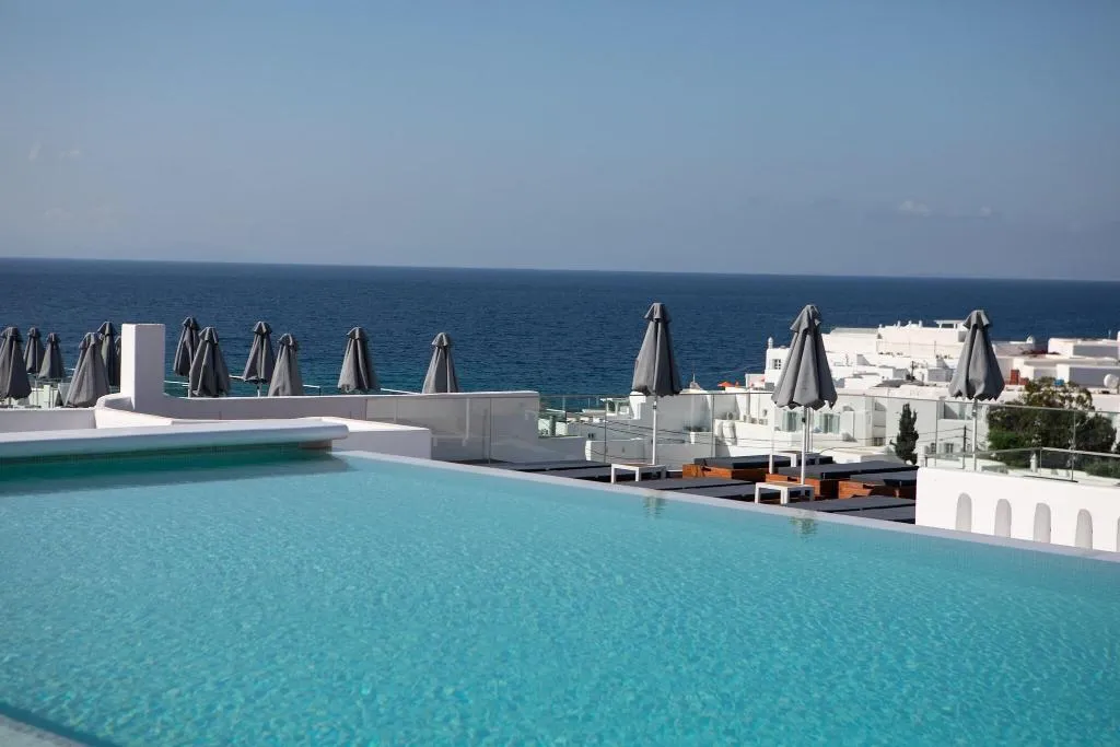 General view, The George Hotel, Mykonos