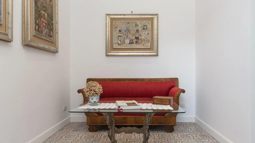 Lobby, Villa Manning Relais, Naples