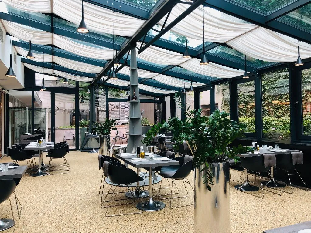 Terrace, Grandium Hotel Prague, Prague