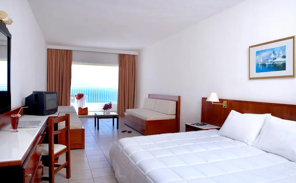 FAMILY ROOM SEA VIEW CAPACITY 5 Room, Sunshine Corfu Hotel & Spa, Corfu