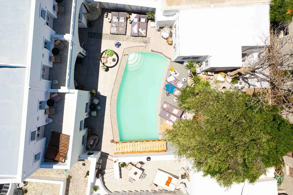 Pool, The Museum Project Oia, Santorini
