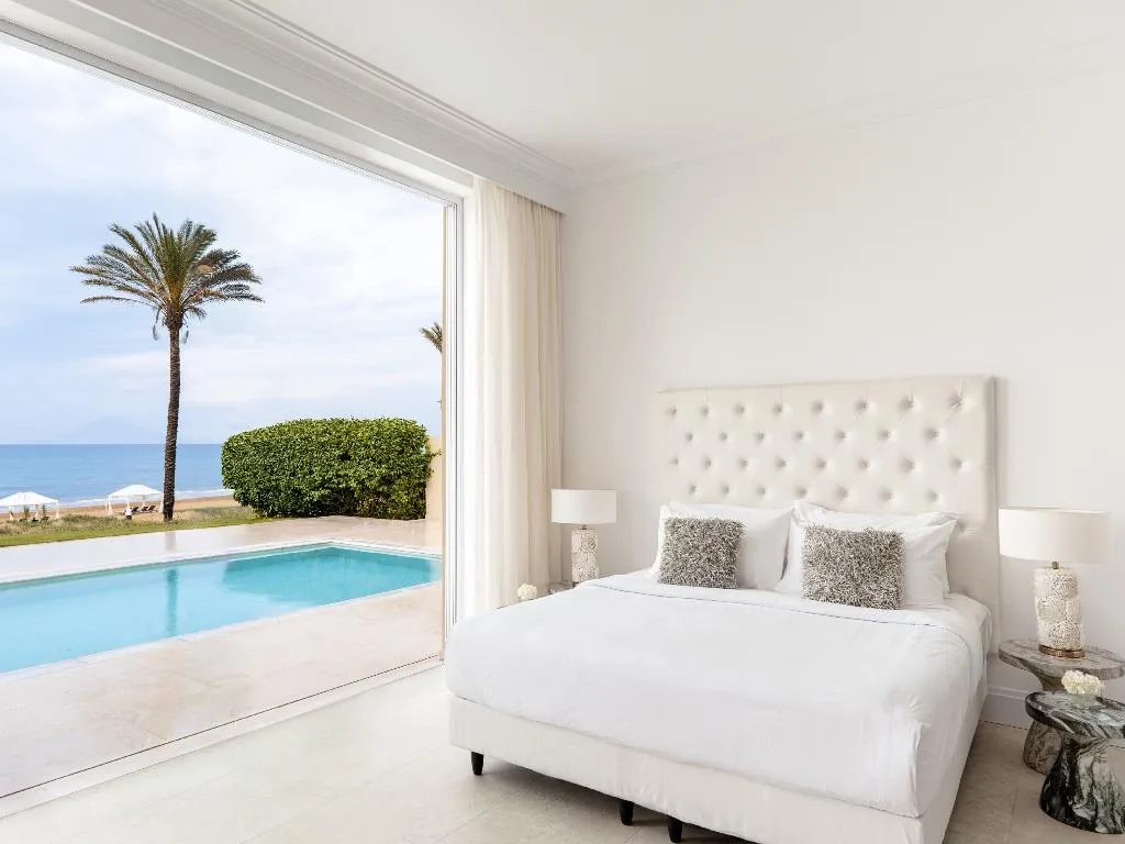 VILLA CAPACITY 8 THREE BEDROOMS Room, Mandola Rosa, A Resort to Live, Athens
