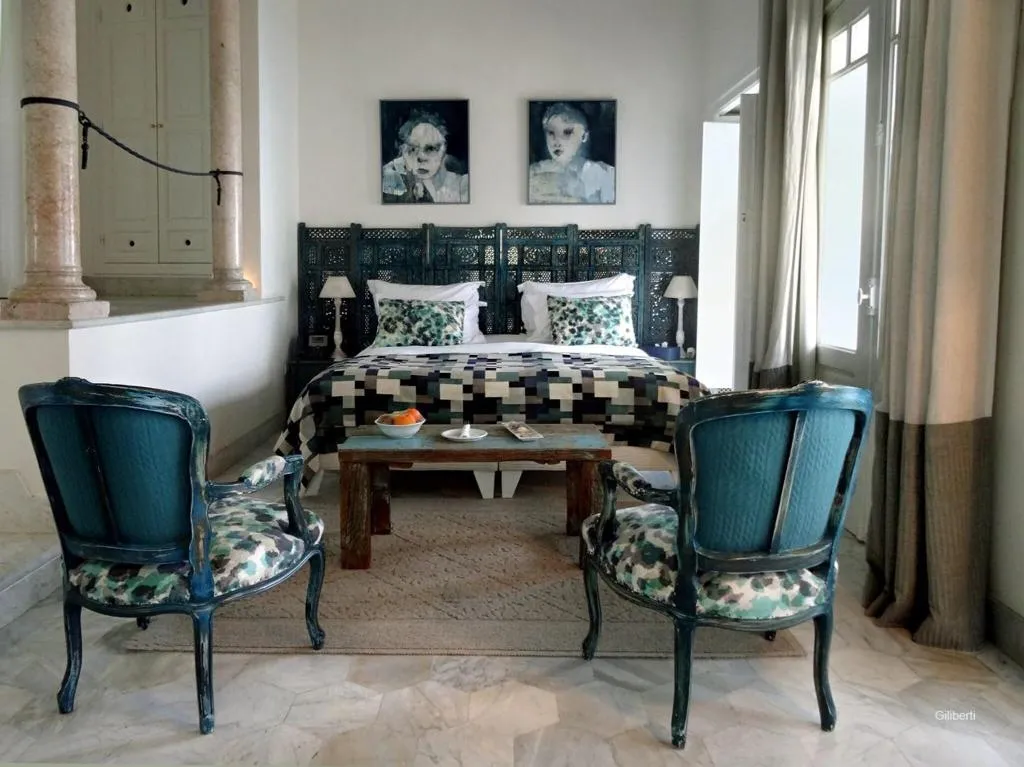 JUNIOR SUITE QUEEN SIZE BED Room, La Villa Bleue, Tunisia