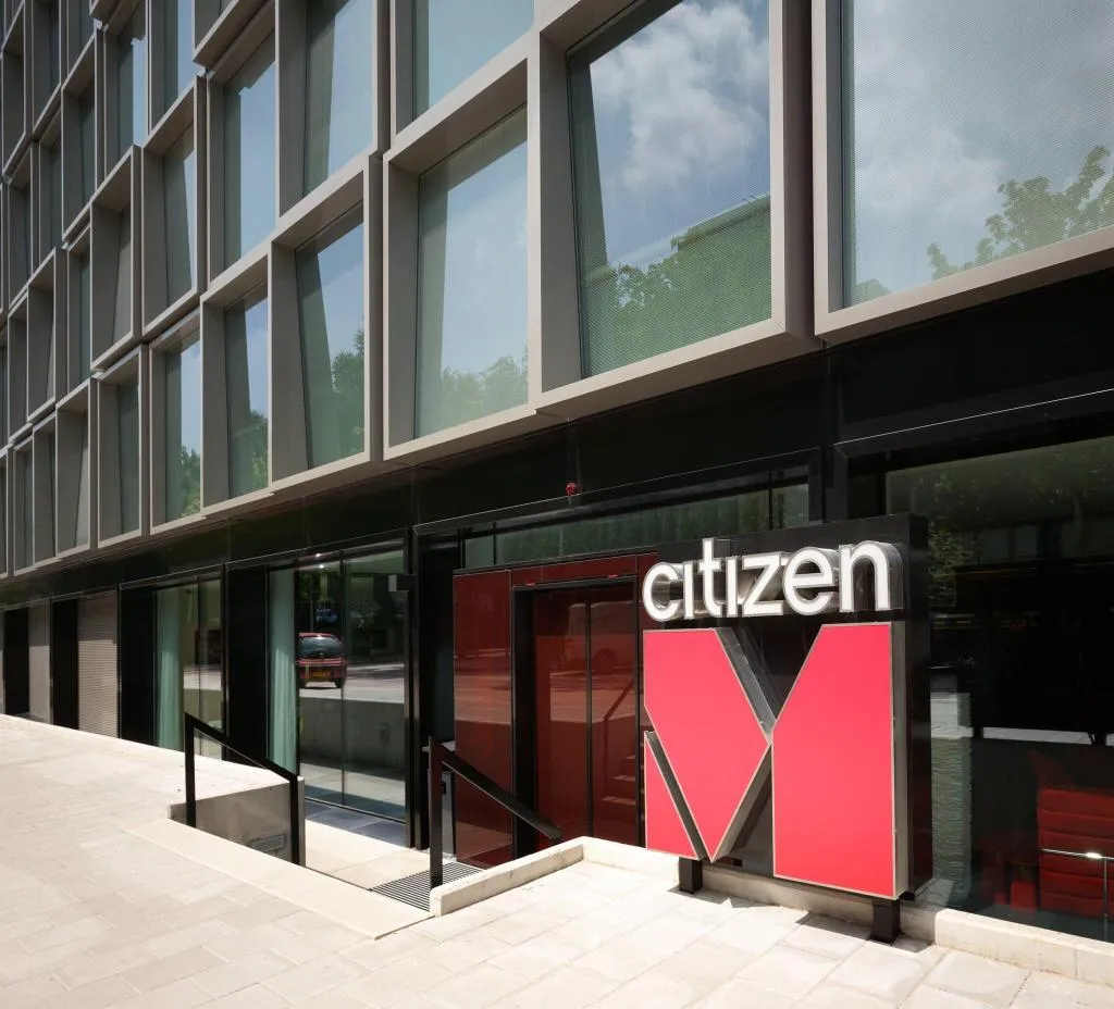 General view, citizenM Amsterdam South hotel, Amsterdam