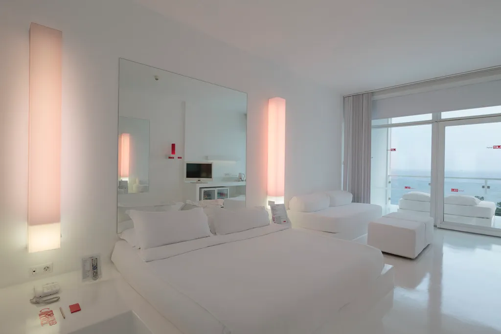DOUBLE DELUXE SEA VIEW Room, Hotel Su & Aqualand, Antalya