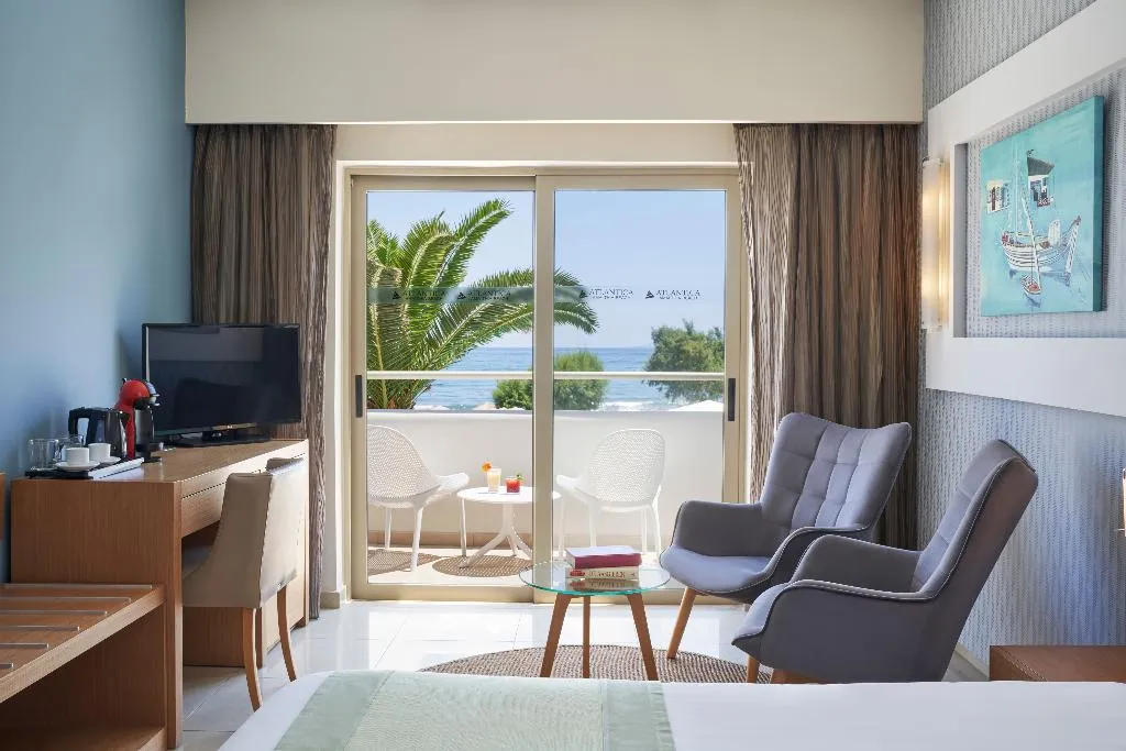 Double or Twin SUPERIOR SEA VIEW Room, Atlantica Amalthia Beach Hotel, Crete