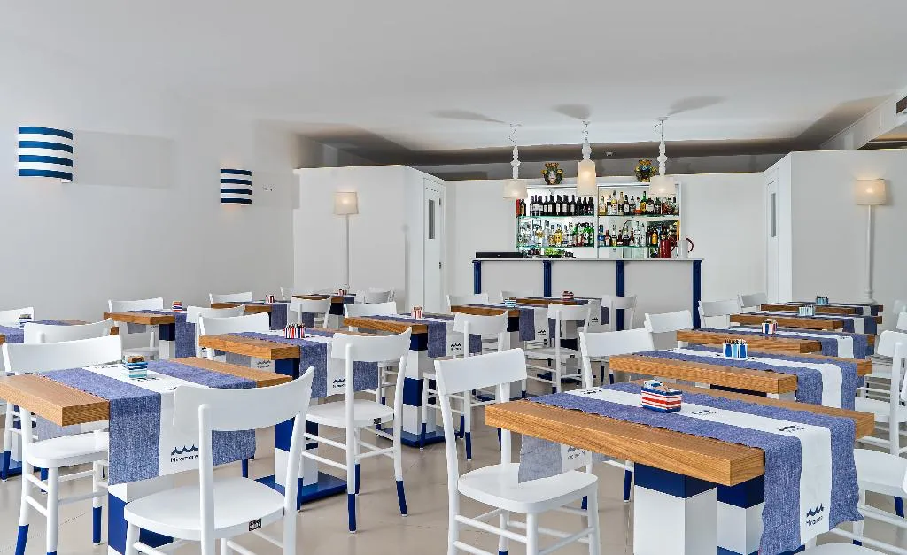 Restaurant, Hotel Miramare, Naples