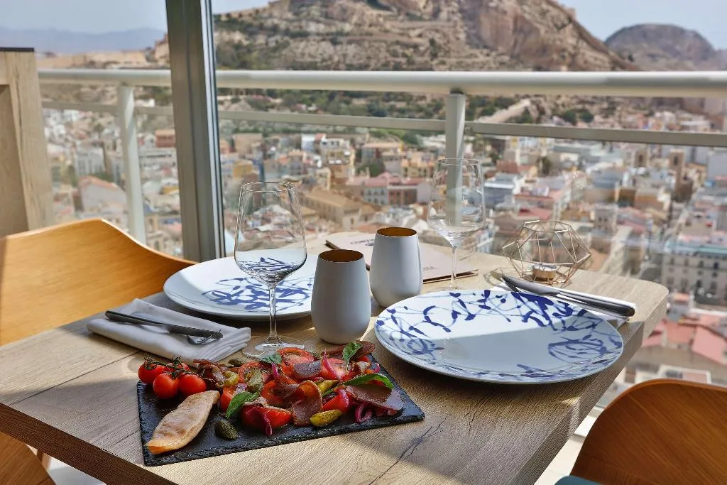 Restaurant, Hotel Alicante Gran Sol Affiliated by Melia, Costa Blanca