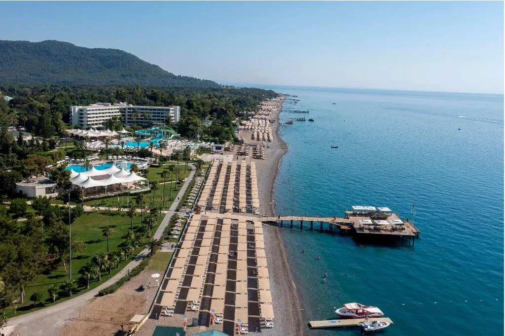 Beach, Mirage Park Resort Hotel, Antalya