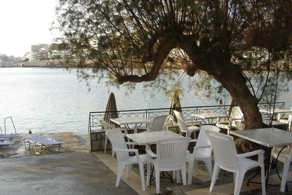 Terrace, Hotel Polydoros, Crete
