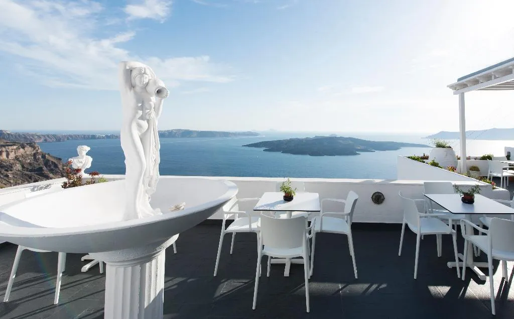 Terrace, Kastro Suites, Santorini