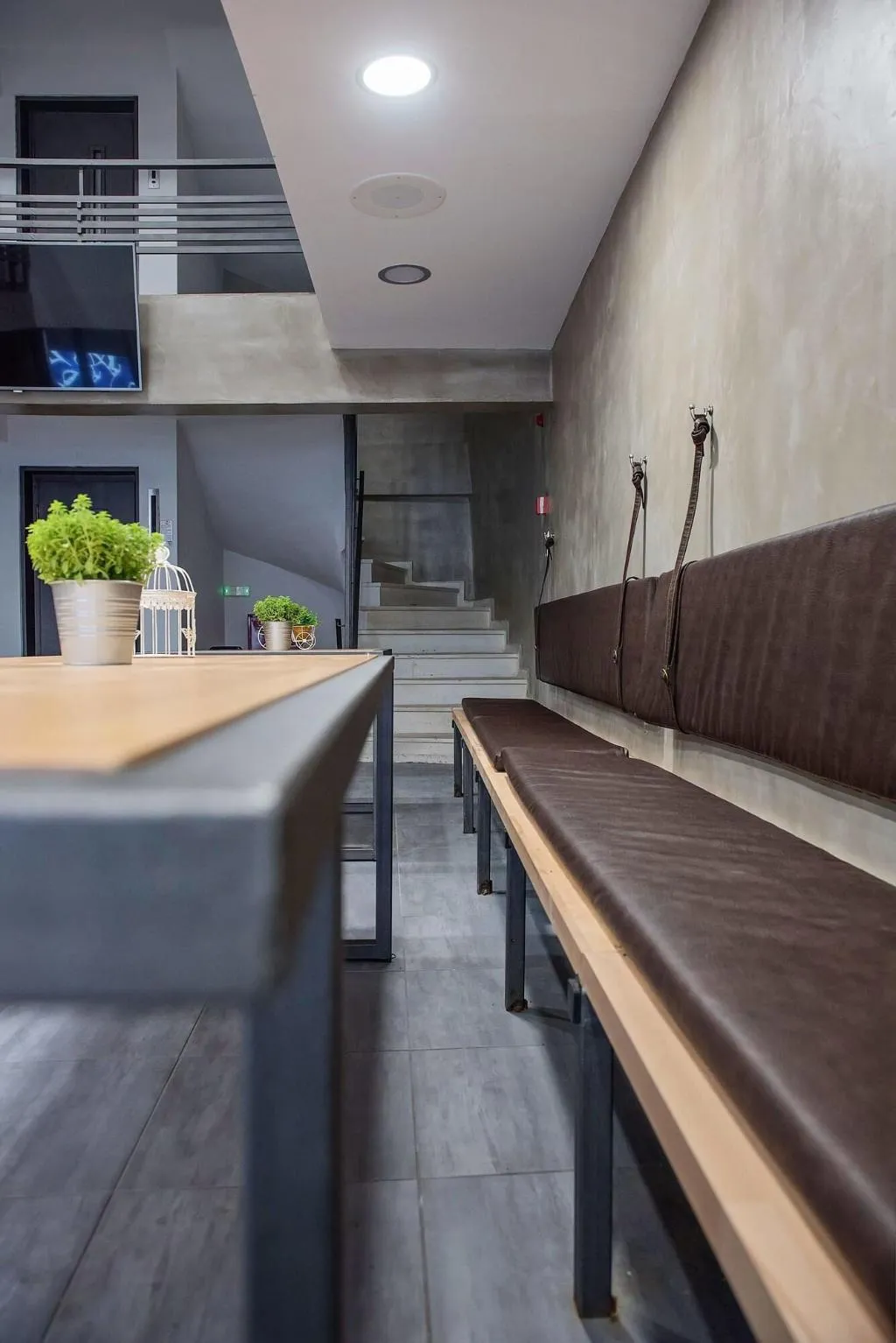 Lobby, Bedbox Hostel, Athens