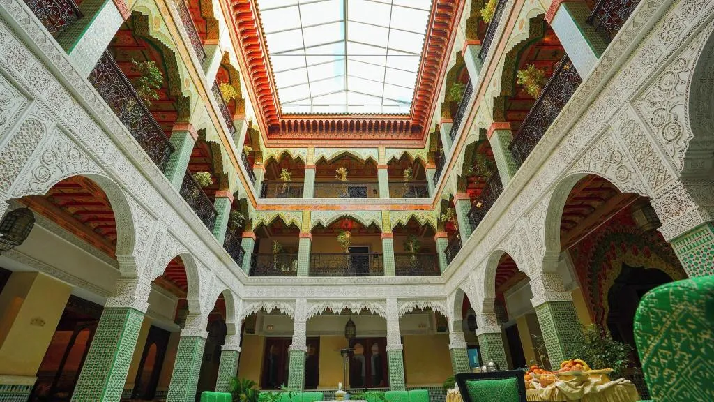 Lobby, Riad Reda, Fez