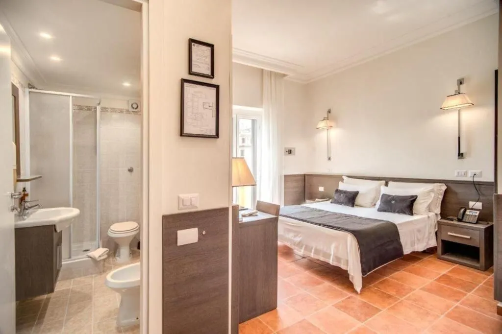 Room, Hotel Mirti, Rome