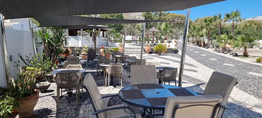 Restaurant, Horizon Resort, Santorini