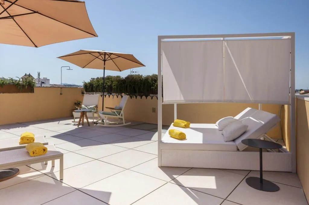 Terrace, Fonda Llabres Hotel Boutique, Majorca