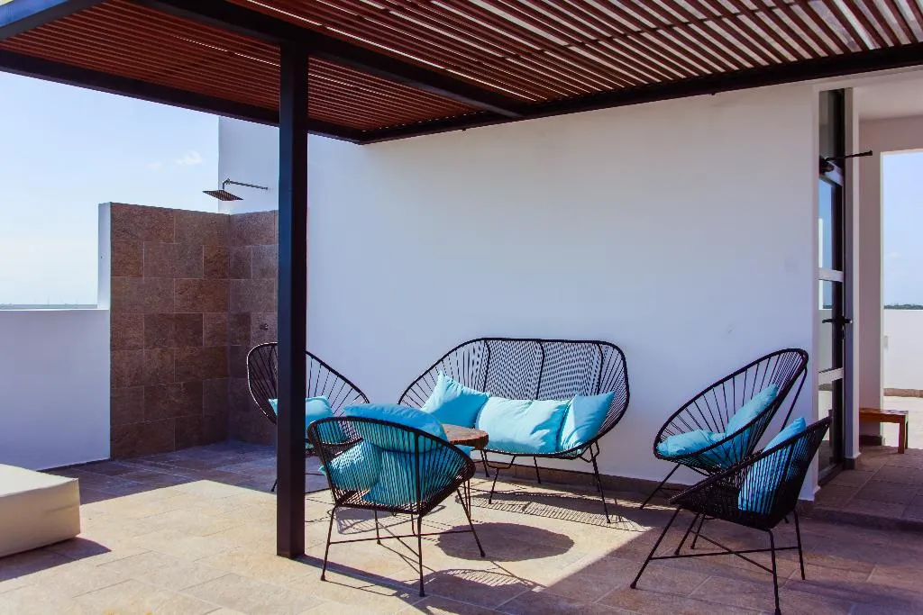 Terrace, Soho Boutique Puerto Morelos, Cancun Area