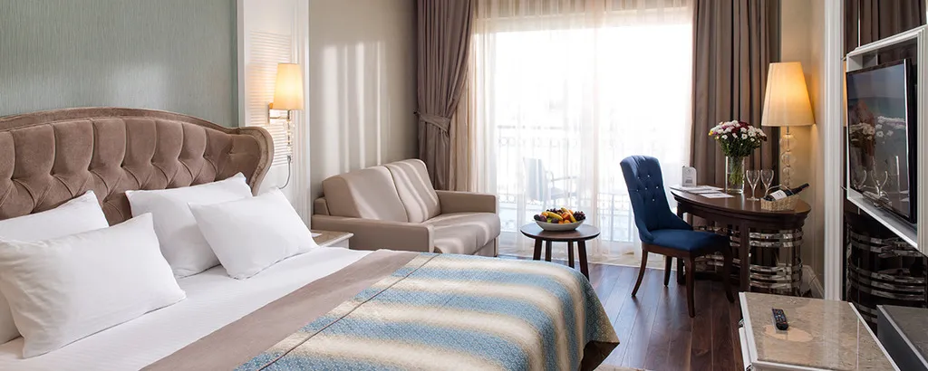 DOUBLE SINGLE USE DELUXE LAND VIEW Room, Dobedan Exclusive Hotel and Spa Ex Alva Donna, Antalya