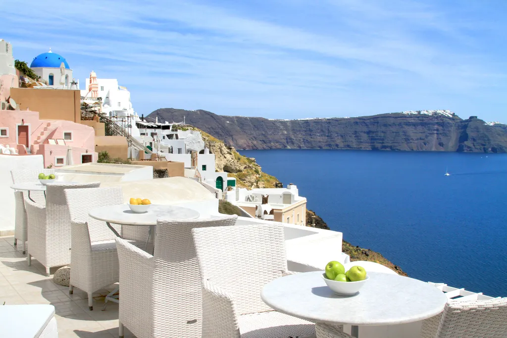 Terrace, Prime Suites, Santorini