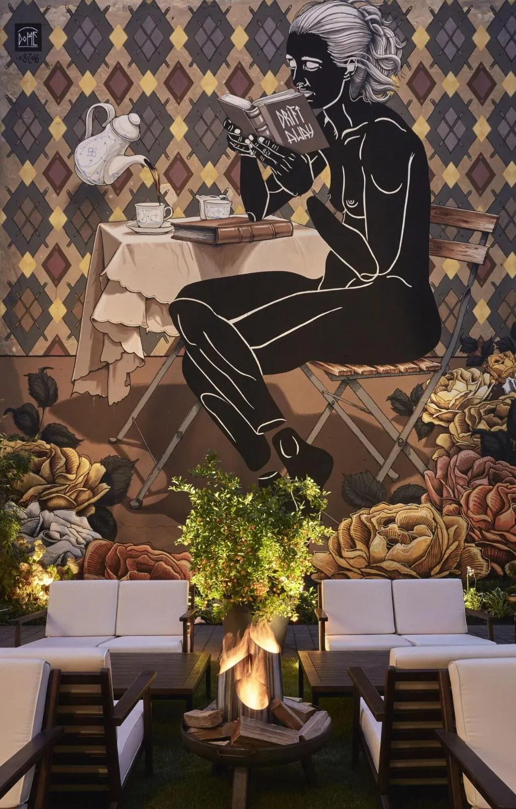 Terrace, Sir Savigny Hotel, Berlin