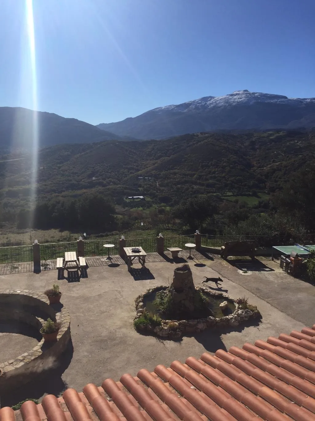 Terrace, Aravanes Mountain Resort & Eco Cuisine, Crete