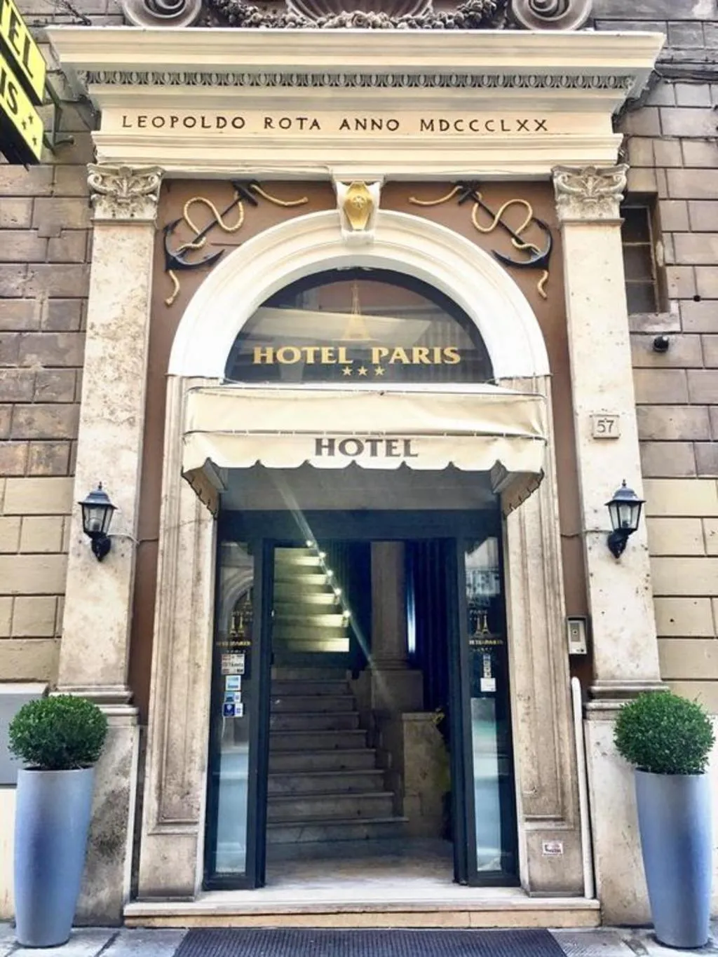 General view, Paris Hotel, Rome