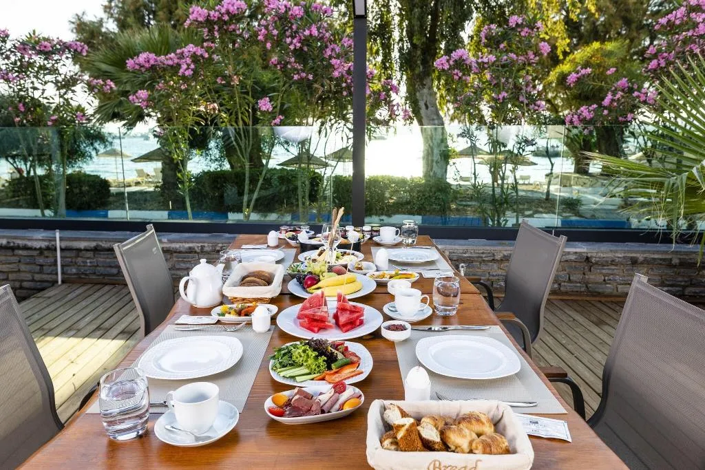 Restaurant, Yalipark Beach Hotel, Bodrum