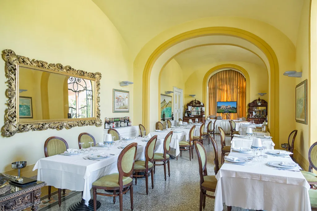 Restaurant, Villa Signorini Hotel, Naples