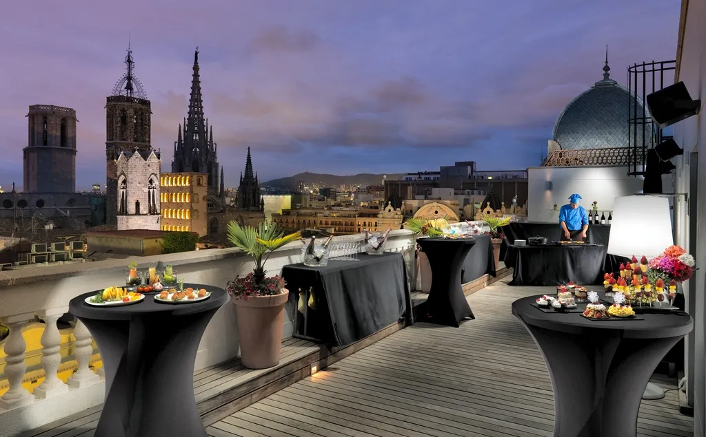 Terrace, H10 Montcada Boutique Hotel, Barcelona