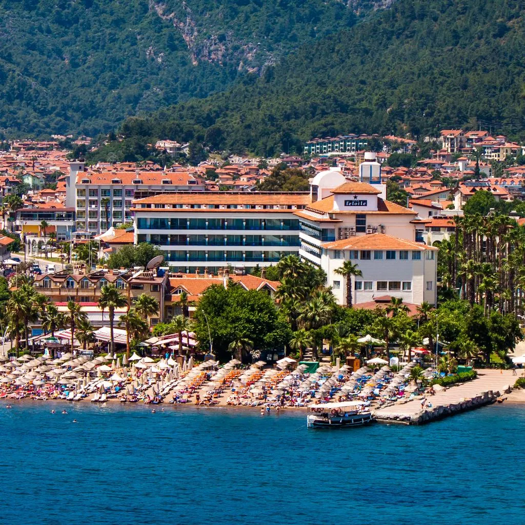 DOUBLE SEA VIEW Room, Letoile Beach Hotel  Icmeler, Dalaman