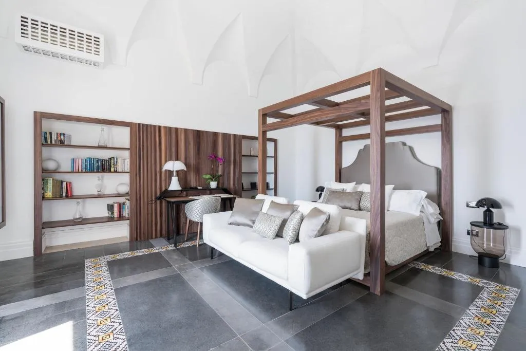DOUBLE DELUXE SEA VIEW WITH BALCONY Room, Villa Magia, Naples