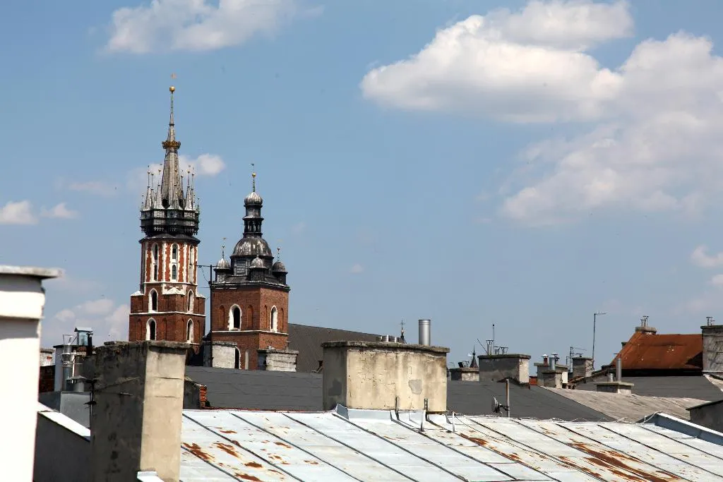 Terrace, Gołębia 8 Residence, Krakow