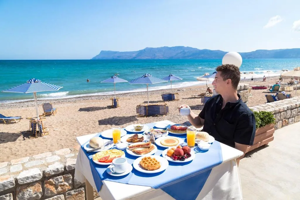 Restaurant, Galini Beach Hotel, Crete