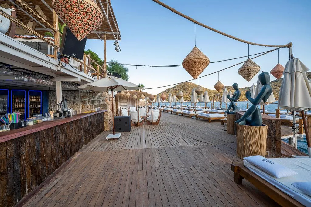 Beach, Kas Marin Hotel, Dalaman
