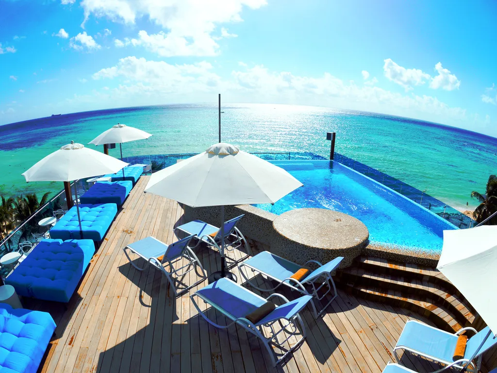 General view, The Carmen Hotel - Ocean Front, Playa Del Carmen