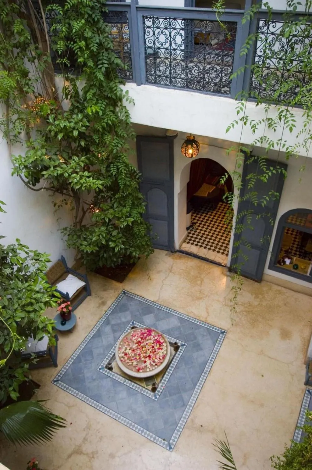 Lobby, Dar Touyir, Marrakech