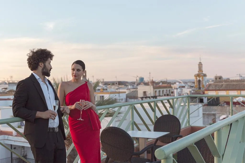 Terrace, Casa Romana Hotel Boutique, Seville