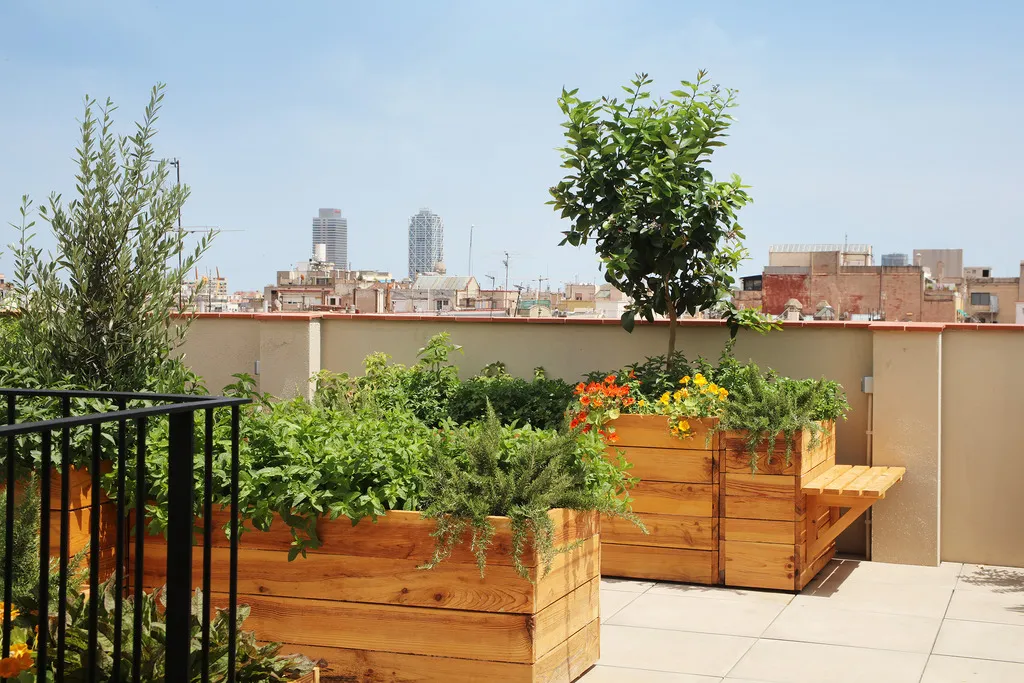 Terrace, Casa Bonay, Barcelona