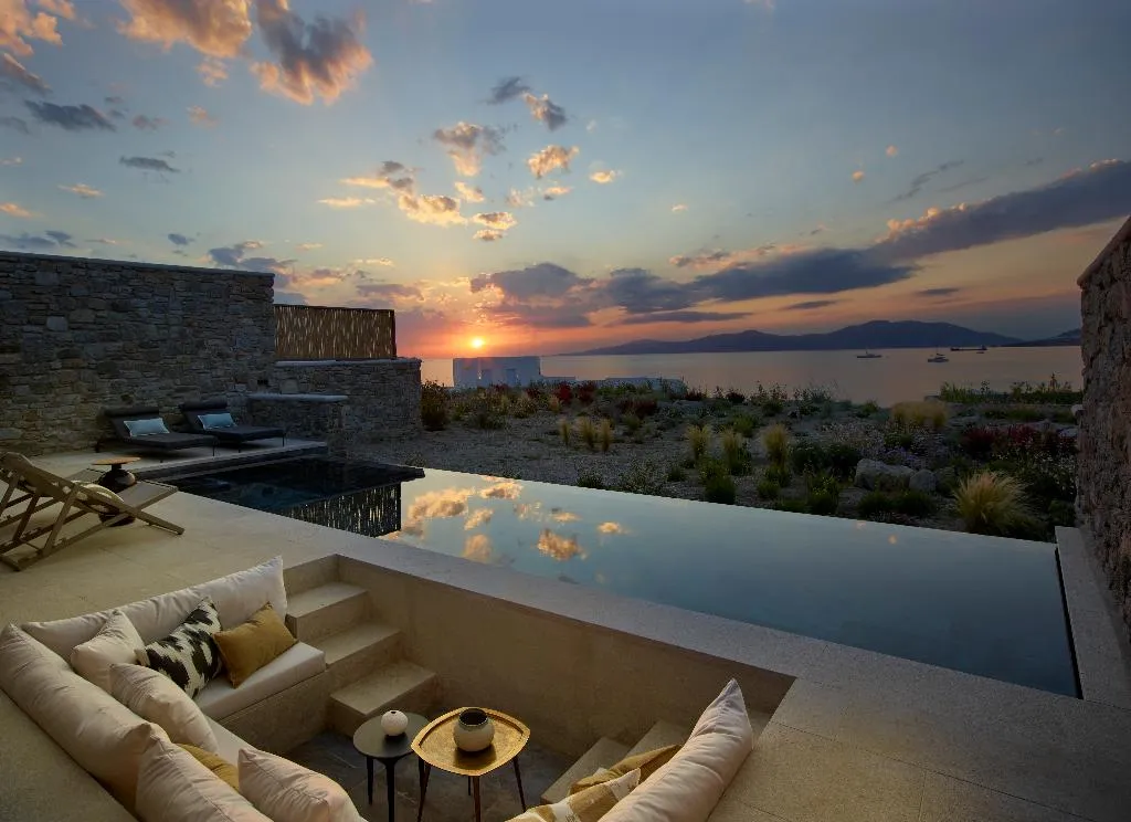 VILLA TWO BEDROOMS TWO BATHROOMS Room, Bonzoe Suites & Villas, Mykonos