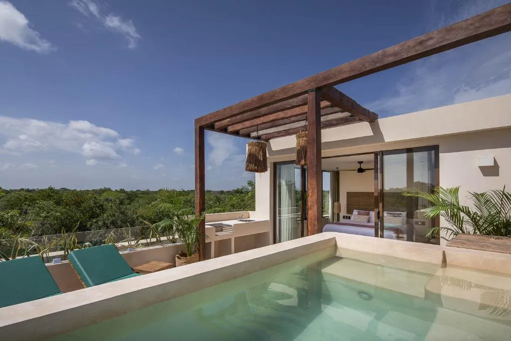 DOUBLE WITH PRIVATE POOL Room, Copal Tulum Hotel, Cancun Area
