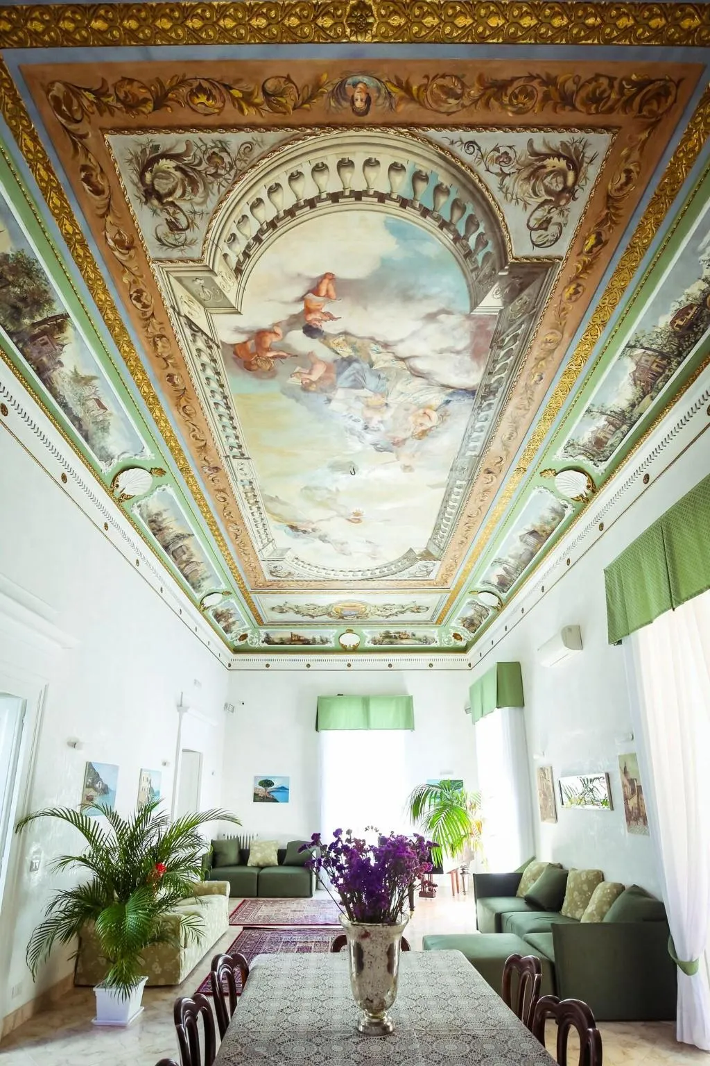 Lobby, Hotel Napoli Mia, Naples