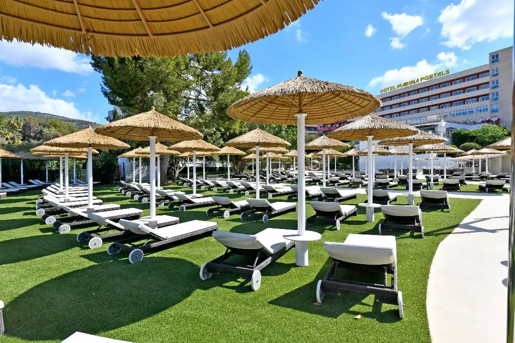 Terrace, Salles Hotel Marina Portals, Majorca
