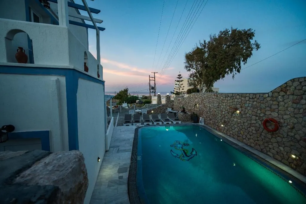 Pool, Stavros Villas, Santorini